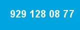 929 128 08 77 929 128 08 77